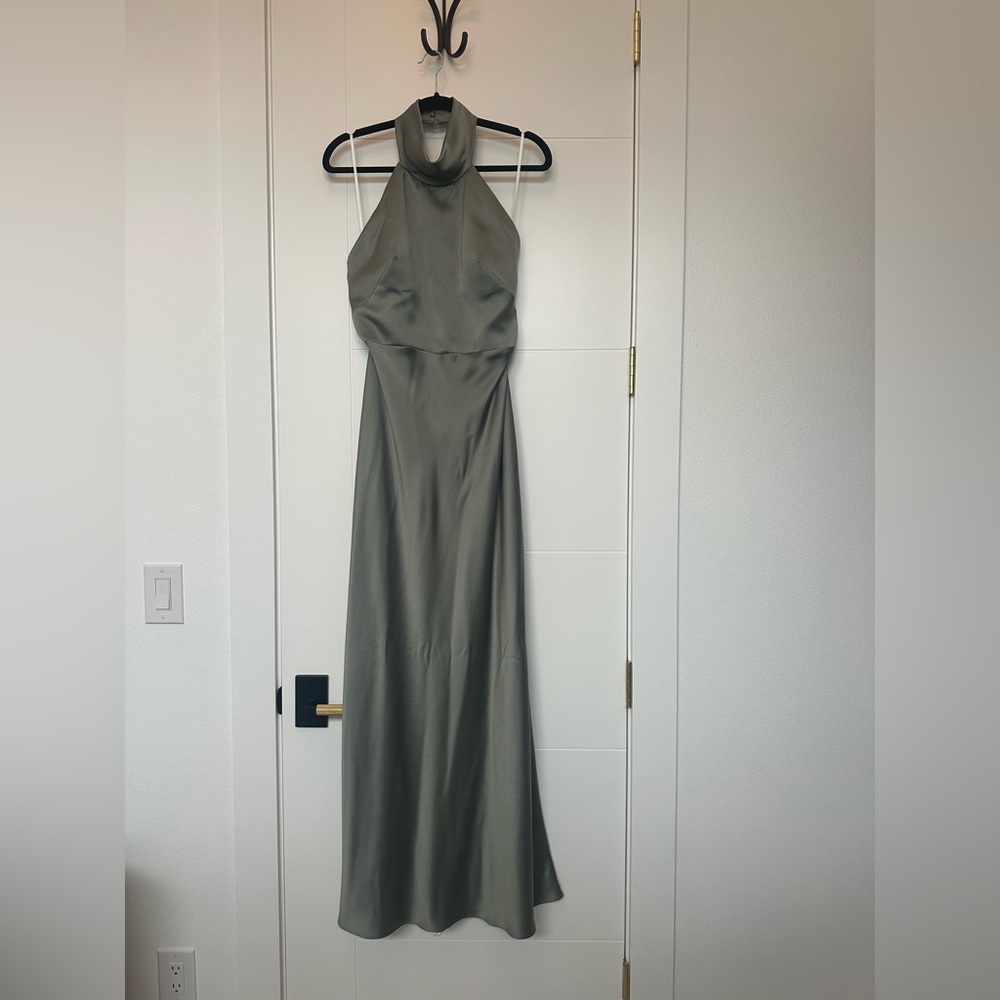 Jenny Yoo Nicole Bridesmaid Dress (moss)